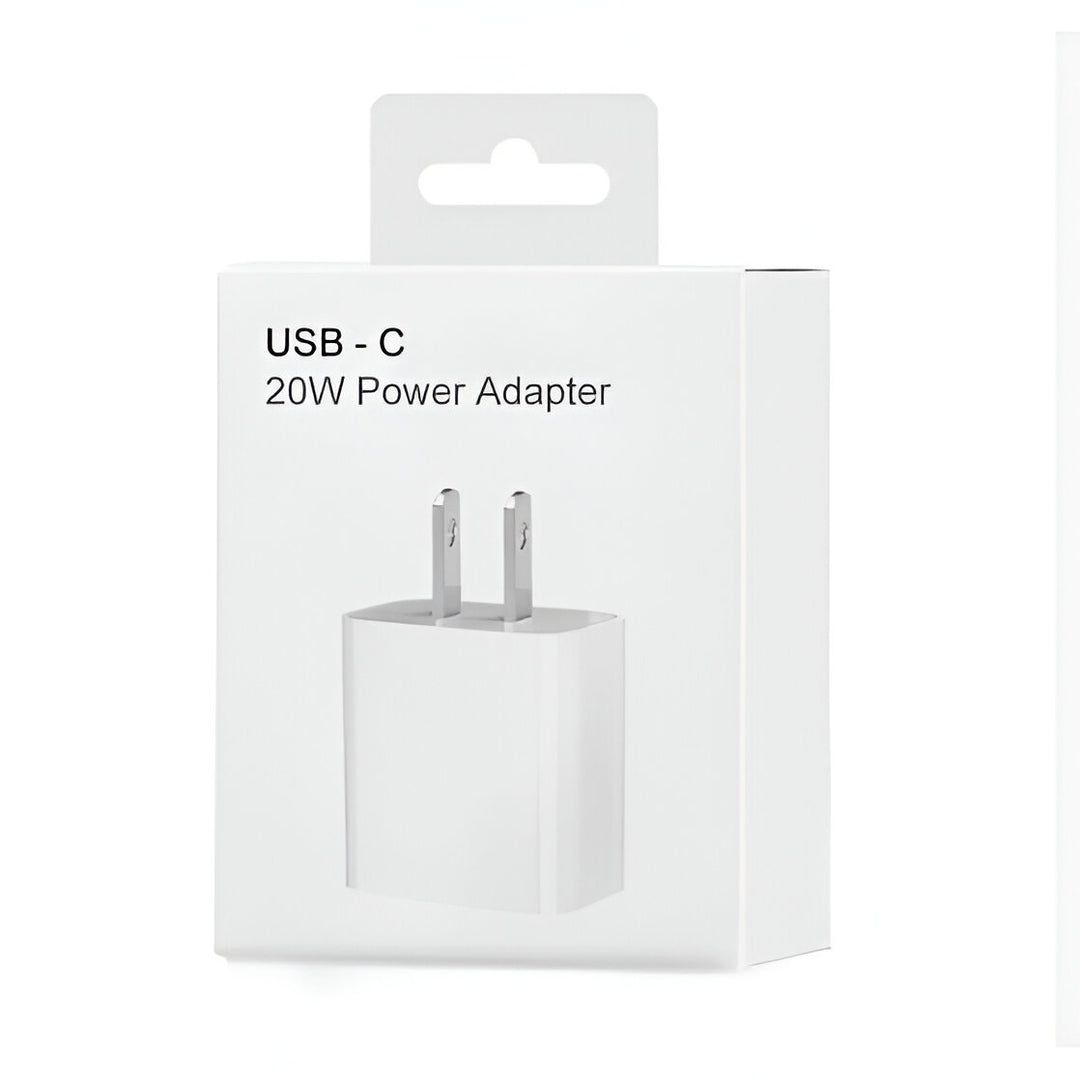 Apple USB-C 20W Power Adapter Wide Pin – Fast & Efficient Charging