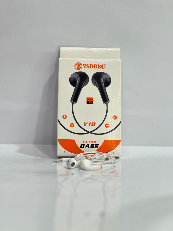 YSDBBC Earphone - Extra Bass HiFi Sound Handsfree Headset