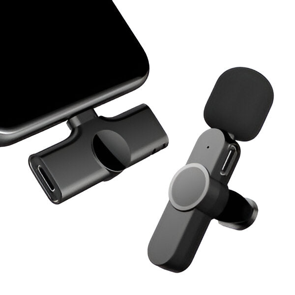 K8 Wireless Collar Microphone | C-Type & iPhone